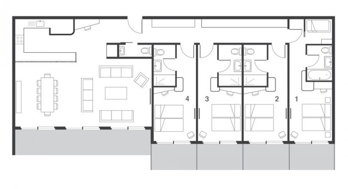 Suite Luk, Les Arcs: 1950 ski chalet, image 8